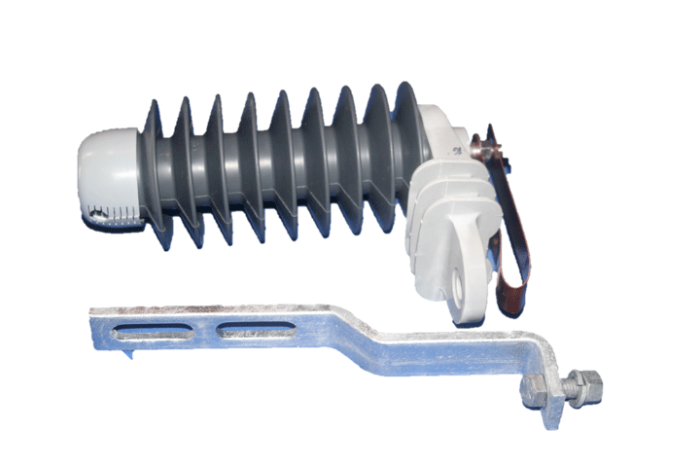 Distribution Surge Arrester, Ohio Brass, ESP Polymer Housing, MCOV 15.3 kV, PDV-65 Optima